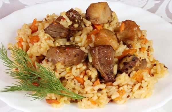 Плов со свининой  
