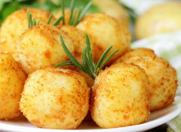 Картофельные крокеты  
