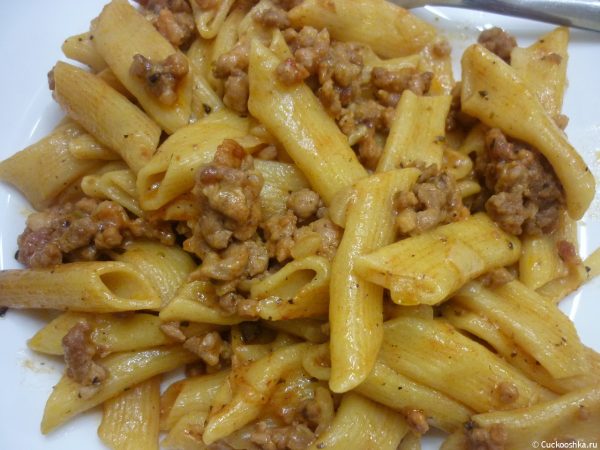 Макароны по-флотски  